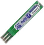 Pilot Frixion Point 0, 5 mm-es zöld radír roller utántöltő 3 db