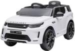 Chipolino Masinuta electrica Chipolino SUV Land Rover Discovery cu scaun din piele si roti EVA white - bekid