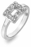  Hot Diamonds Ezüst gyűrű gyémánttal és topázzal Echo DR240 (Kerület 58 mm)