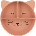 TRIXIE Csúszásmentes osztott tányér - Mrs. Cat