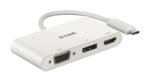 D-Link Dlk Dub-v310 3-in-1 Usb-c To Hdmi/vga/displayport (dub-v310)