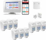 Honeywell Home Evohome ATP931GM4052, inteligent, Wi-Fi, kit control 9 radiatoare (ATP931GM4052+9HR93EE)