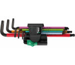 Wera 022534 Inbus dugókulcsok 950/7 Hex-Plus Multicolour Magnet 1, BlackLaser (7 darabos készlet)