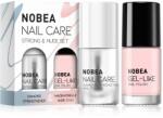 NOBEA Nail Care Strong & Nude Set set de lacuri de unghii