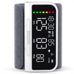 Seve Shop Vezeték nélküli vérnyomásmérő otthoni használatra, újratölthető, klinikailag hitelesített, könnyen használható, ingyenes okostelefon-alkalmazással iOS/Android, Apple Health és Google Fit rendszerhez, 