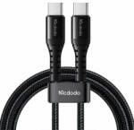 Mcdodo Kabel USB-C do USB-C Mcdodo CA-5640, 60W, 0.2m (czarny)