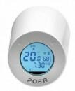 Poer Cap termostatic POER Smart cu control din internet, cu comanda pornit-oprit centrala si control vocal Google Home si Alexa (100005 3323)