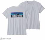 Patagonia P-6 Logo Responsibili-Tee női póló, white (S)