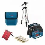 Bosch Нивелир лазерен линеен/точков 30 м, 0.3 мм/м, с тринога Bosch GCL 25