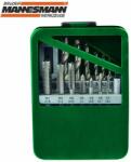 Brüder Mannesmann Комплект метчици и свредла / Комплект за нарязване на резби / Mannesmann 53215 / 15 части (M 53215)