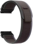 Ricardo Curea QuickFit 26 mm, nailon, negru-verde, velcro (Garmin Fenix 7X/6X/5X, Tactix etc. )