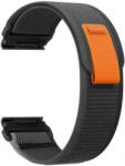 Ricardo Curea QuickFit 26 mm, nailon, negru-gri, velcro (Garmin Fenix 7X/6X/5X, Tactix etc. )