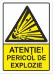  Indicator Atentie pericol de explozie, 148x210mm IAA5APE