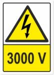  Indicator avertizare 3000V, 148x210mm IAA53000V