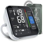 Dralegend - Vérnyomásmérő, nagy képernyős, otthoni használatra, hordtáskával - fehér-fekete (tc-3516)