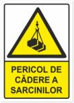  Indicator Pericol de cadere a sarcinilor, 148x210mm IAA5PCSAR