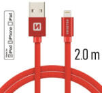 SWISSTEN Cablu de date Swissten textile usb/tip Lightning mfi 2.0m Red (71524306)
