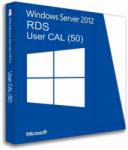 Microsoft Server 2012 RDS User CAL (50) (Digitális kulcs) (WS2012RDSUC)