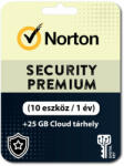 Symantec Security Premium + 25 GB Cloud tárhely (10 eszköz / 1 év) (CG-NORTP25)