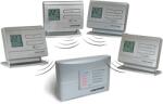 COMPUTHERM Q5RF Multizónás, vezeték nélküli (rádiófrekvenciás), digitális szobatermosztát (Q4Z-2)