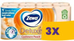 Zewa Deluxe toalettpapír Barack - 3 rétegű 16 tekercses (Karton - 3 csg) (KZWDB16)