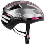 CASCO SPEEDairo 2 kerékpáros sisak - ezüst/fekete/pink