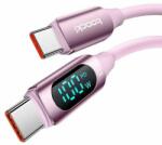 TOOCKI Cable USB-C to USB-C Toocki TXCTT1- XX04-B2, 2m, FC 100W (pink) (TXCTT1- XX04-P2) - wincity