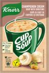 Knorr Cup a Soup instant gombakrémleves zsemlekockával 15 g