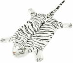 vidaXL fehér plüss tigris szőnyeg 144 cm 80169