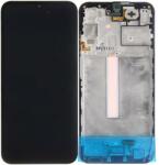 Samsung GH82-33214A Gyári Samsung Galaxy A25 OLED kijelző érintővel Fekete kerettel, előlap (GH82-33214A)