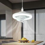 Somogyi Elektronic & MARKER® Mennyezeti ventilátor LED világítással | FANGLO
