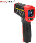 Habotest HT651D - érintés nélküli digitális infravörös hőmérő: -50 ~ 800°C, harmatpont, K típusú hőmérés, UV stb (ht651d)