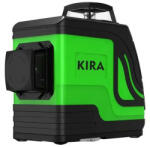 KIRA Laser Level TQ1201B-G12 - 12 vonalas, 3D (3x360°) zöld lézer szintező: kültéri mód, Osram lézer (tq1201b-g12)