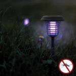 HomeandMode Napelemes leszúrható kerti szúnyogirtó UV LED lámpa (DX9500810)