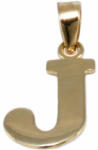 Ékszershop Fényes "J" betű arany medál (1281314)