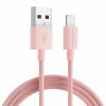 JOYROOM USB-A - Lightning Kábel - 2m 2.4A - Pink (S-2030M13)