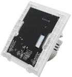 SmartWise B61 UNI Zigbee 3.0 + RF, univerzális bekötésű, 1 áramkörös, fizikai nyomógombos okos villanykapcsoló, ELŐLAP NÉLKÜL (SMW-KAP-B61-ZBRF-NFP) - otthonokosabban