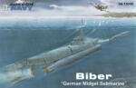 MPM Kleinkampfbände BiberGerman Midget Submarine 1: 72 (100-SN72006)