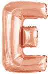 anagram Betű lufi 34" 86cm óriás Rosegold betű, E betű, (LUFI864468)
