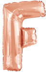 anagram Betű lufi 34" 86cm óriás Rosegold betű, F betű, (LUFI964810)