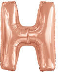 anagram Betű lufi 34" 86cm óriás Rosegold betű, H betű, (LUFI884851)