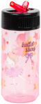 DERFORM Balerina kulacs, 330 ml, BL12, átlátszó-rózsaszín (DFM-BABL12) - officetrade