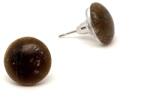 R. M. ékszer Ásvány fülbevalók Fülbevaló lencse labradorit 16mm (088032)
