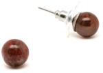 R. M. ékszer Fülbevaló golyó jáspis breccsa 8-8, 5mm (087240)