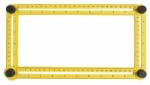 Rigla multi-unghiulara, ajustabila, 30x17.5 cm (00005055-IS) - mercaton
