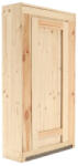 Esschert Design Masa de bar de perete cu raft rabatabil, natural, L (442398) - orlandokids