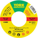 York 115x3x22.23 c24rbf lapos vágókorong t41 (YRK2305160K)