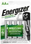 Energizer Tölthető elem, AA ceruza, 4x2000 mAh, ENERGIZER "Power Plus (E300626700)