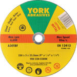 York 230x3x22.23 a30tbf lapos vágókorong t41 (YRK2305300K)