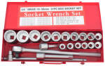 Pro-Tech Trusă chei tubulare 21piese, 12 canturi 3/4" Pro-Tech TOOLS 12030 (12030) Trusa unelte